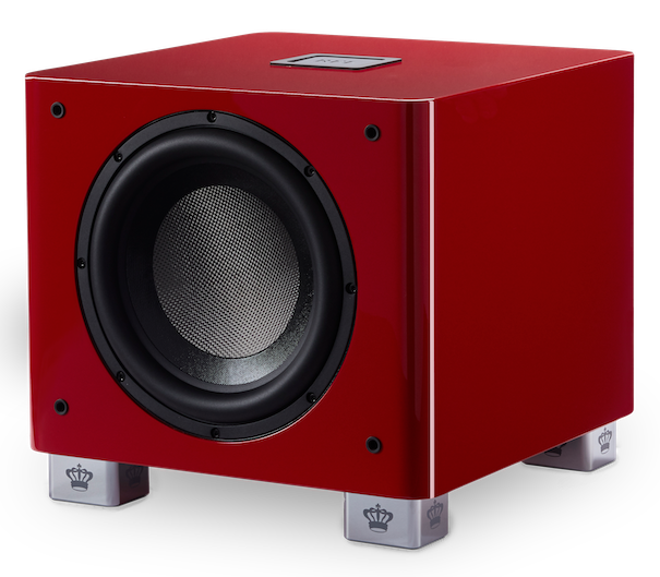 REL Acoustics T9/x SE subwoofer in red side