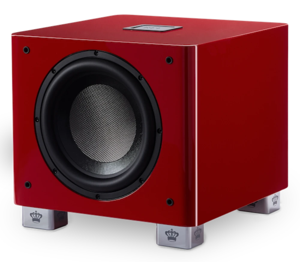 REL Acoustics T9/x SE subwoofer in red side