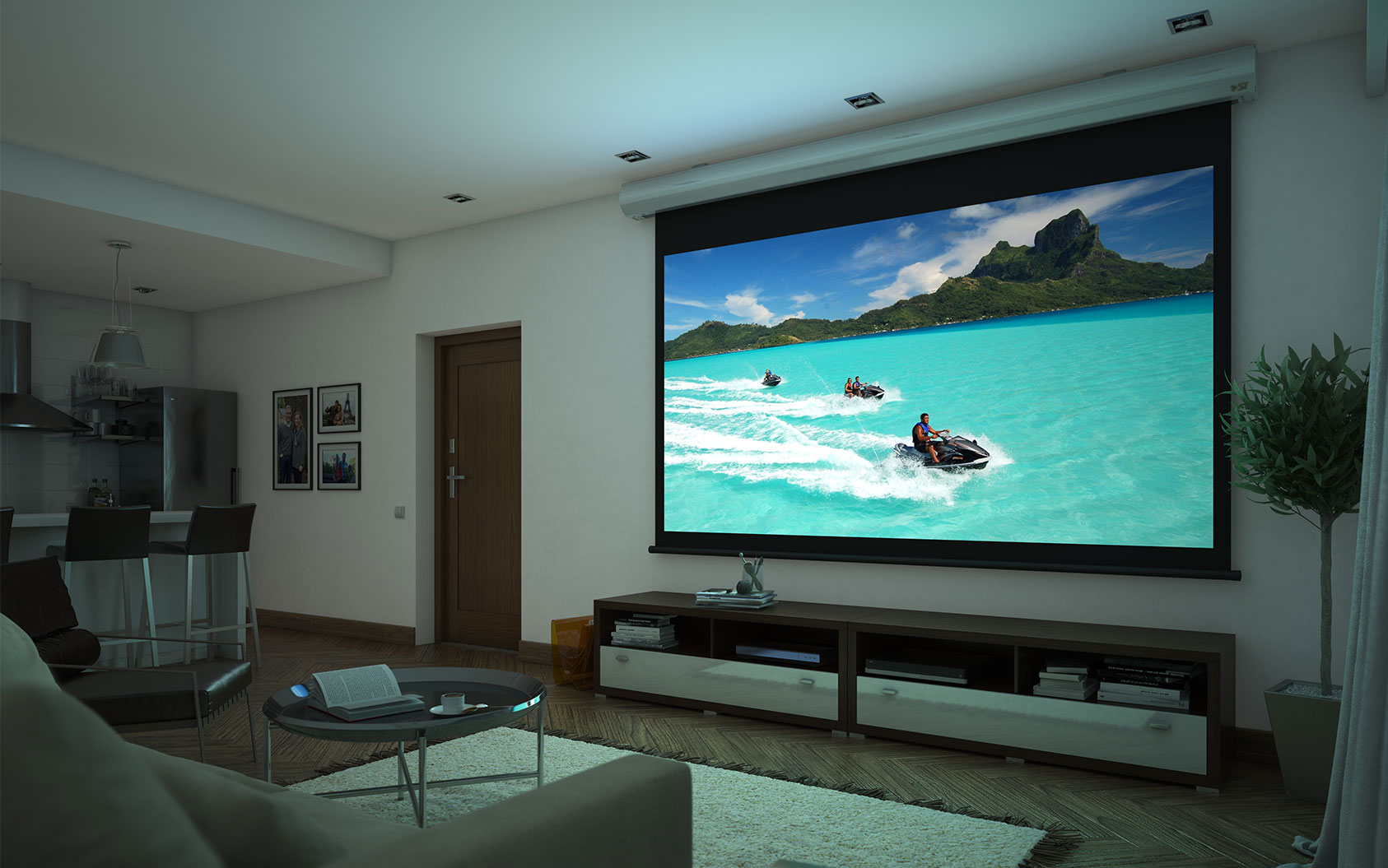 Picture of 1 Fixed - 100" 16:9