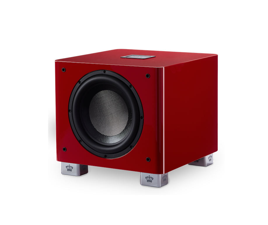 REL Acoustics T9/x SE subwoofer in red side