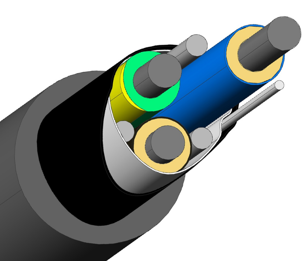 Picture of LoRad 3x2.5 SPC B50m (Per meter)