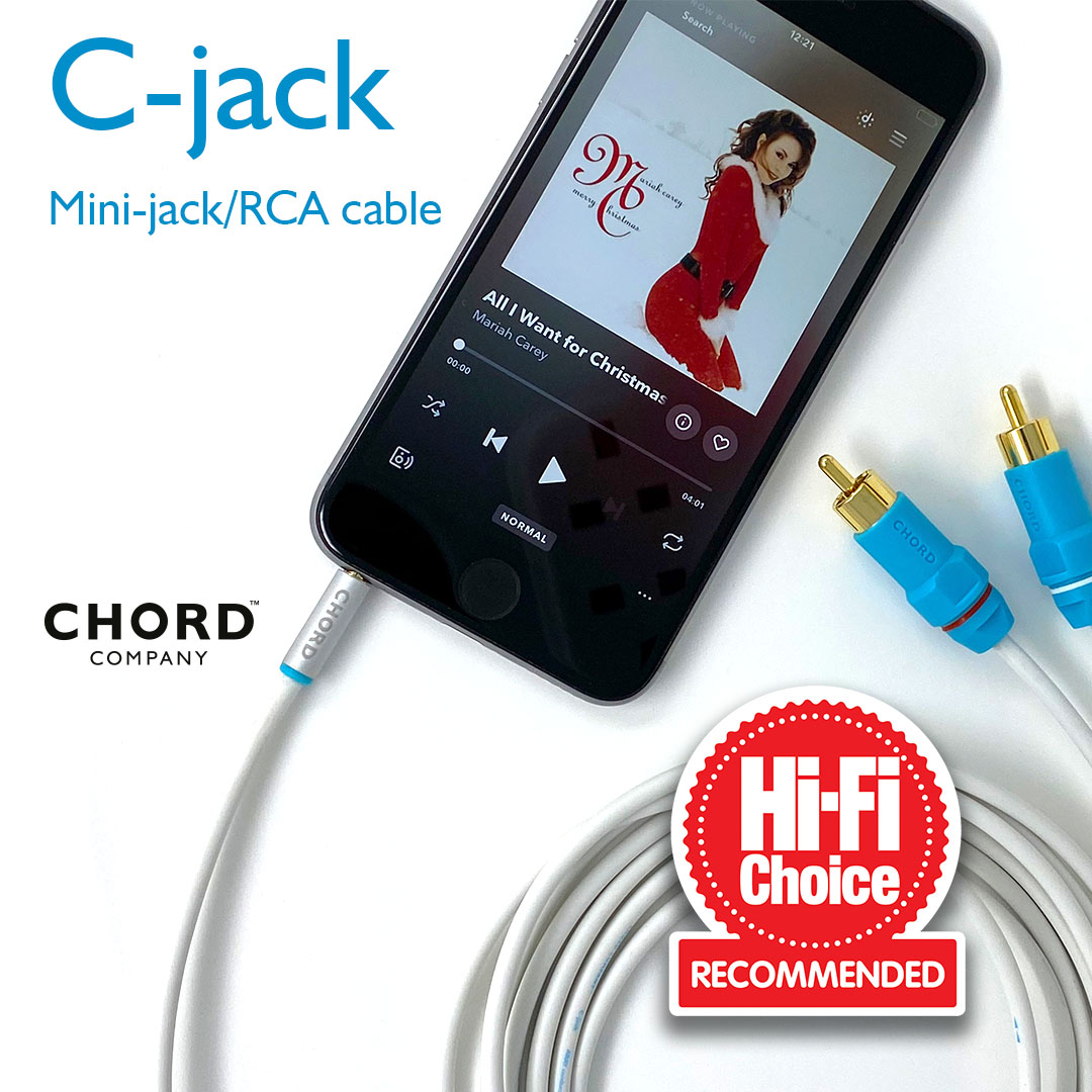 Picture of C-jack mini-jack/RCA analogue interconnect