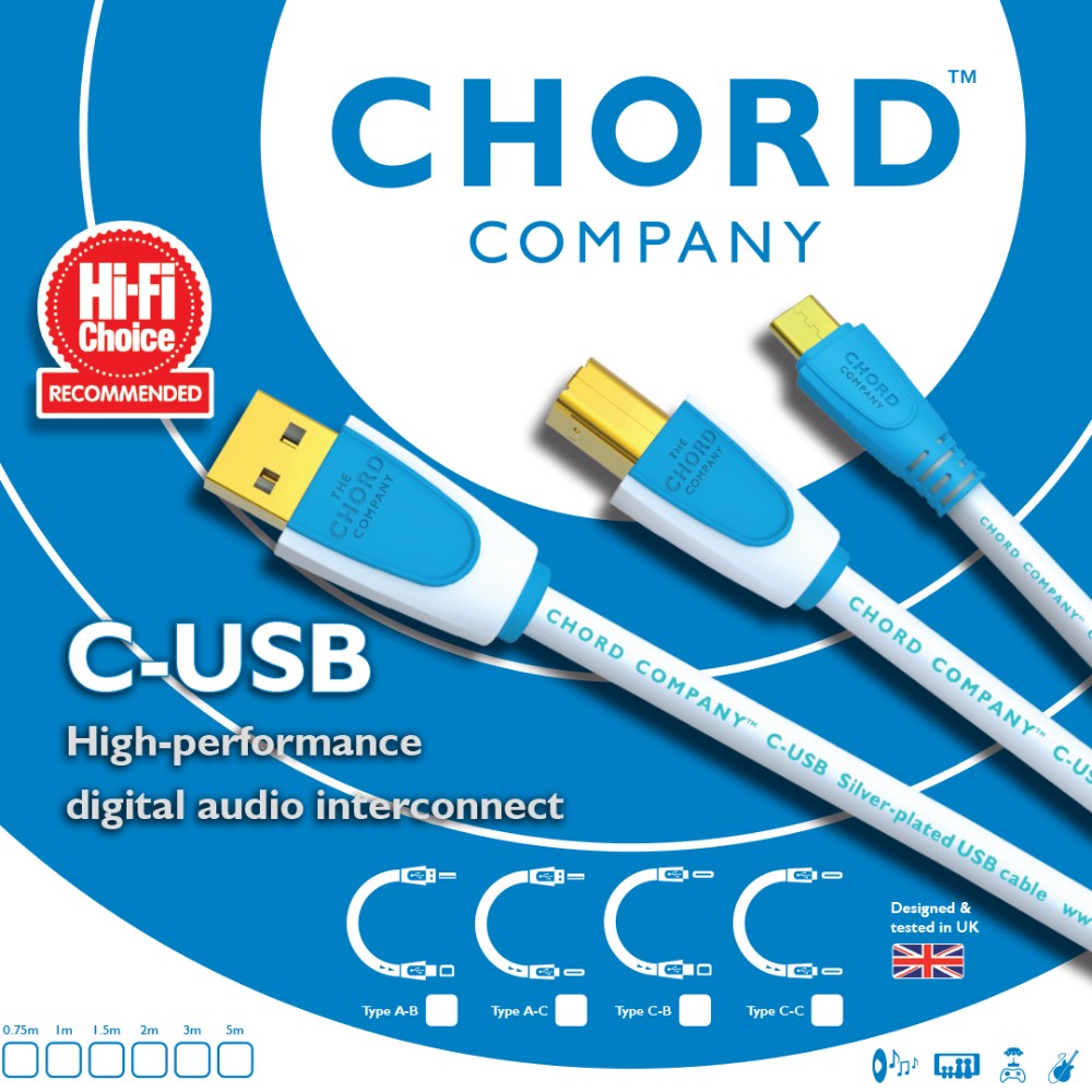 Picture of C-USB digital USB audio interconnect A-B