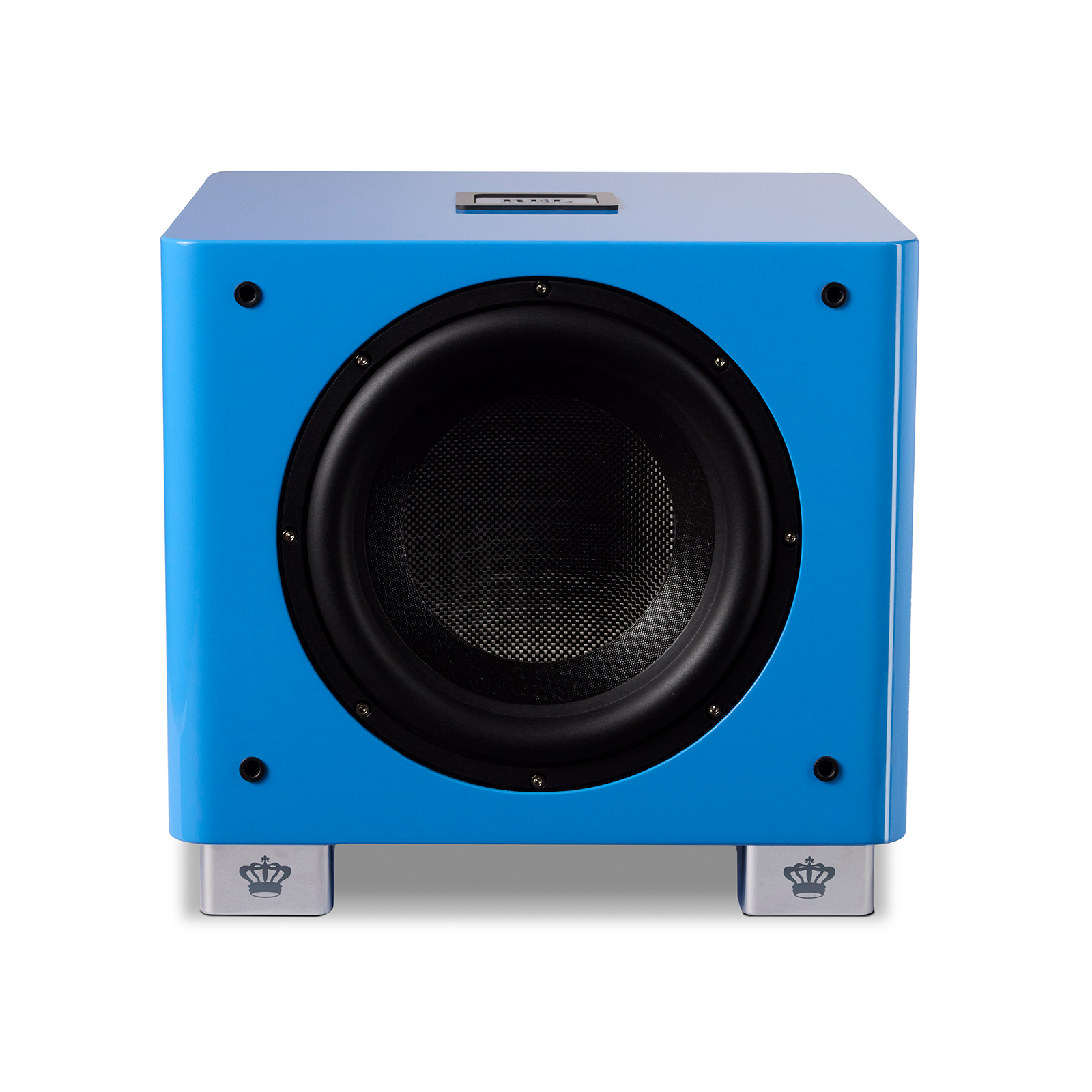 REL Acoustics T9/x SE subwoofer in blue front