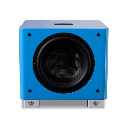 REL Acoustics T9/x SE subwoofer in blue front thumb