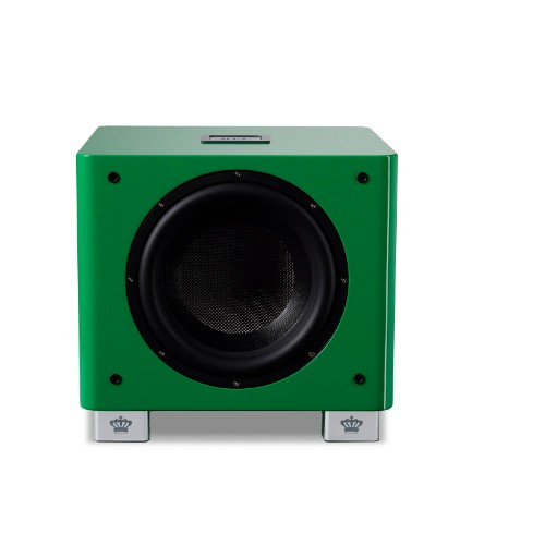 REL Acoustics T9/x SE subwoofer in green front thumb