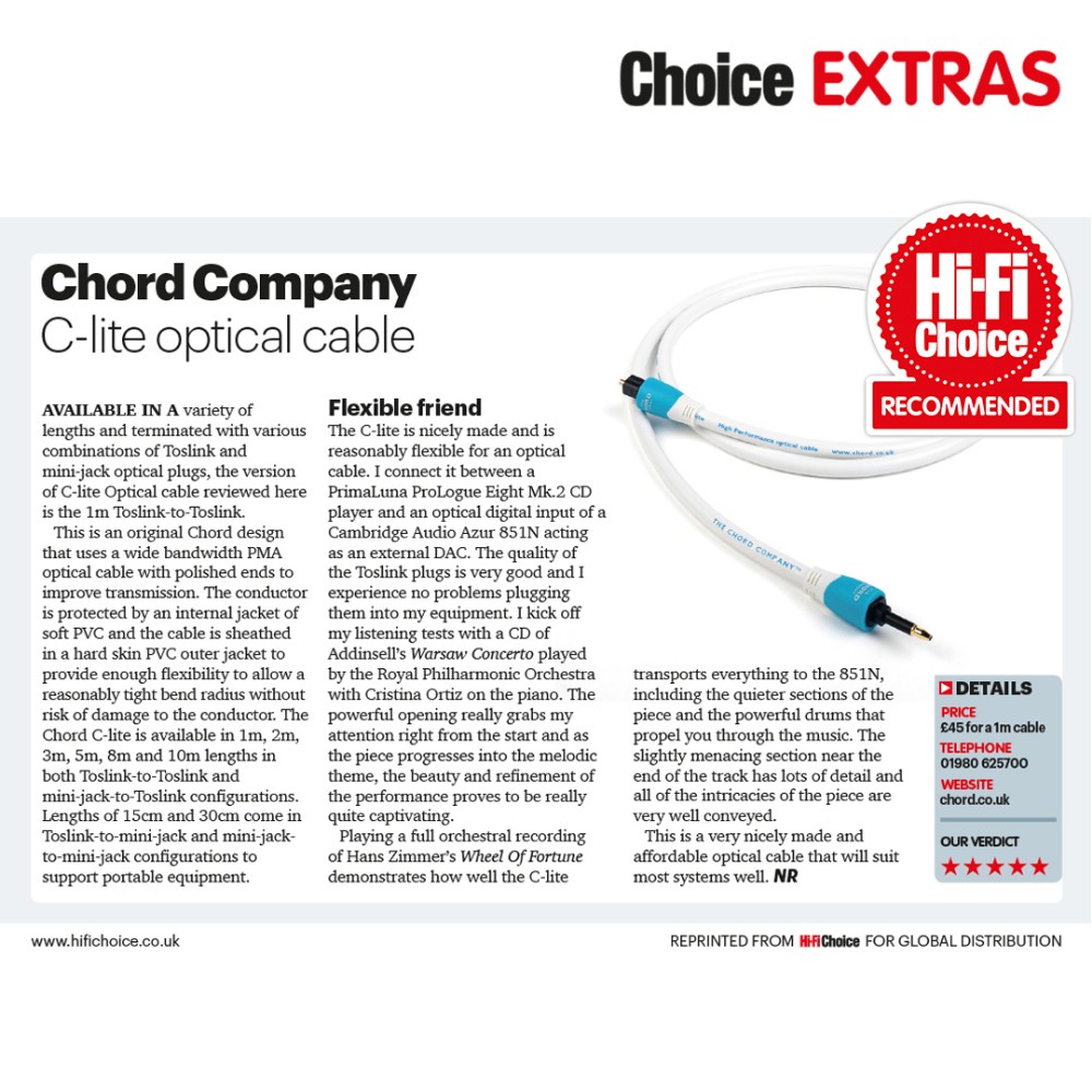 Picture of C-lite digital Toslink to Mini-jack