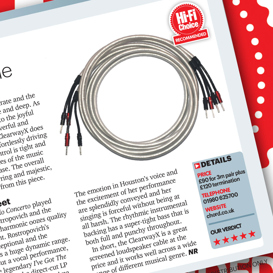 Picture of ClearwayX speaker cable (pair)