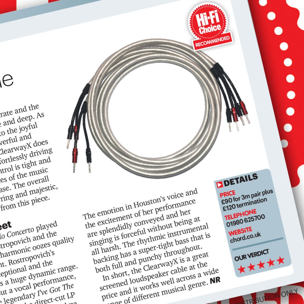 Picture of ClearwayX speaker cable (pair)