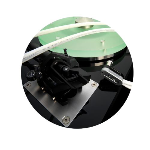 Picture of Sarum T tone arm slim cable (2 conductors)