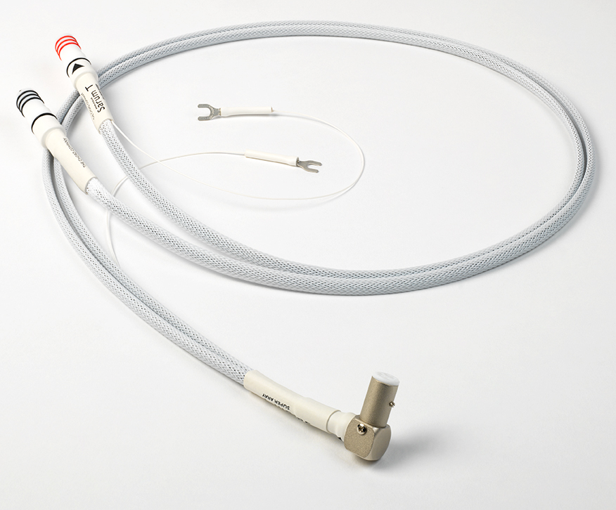 Picture of Sarum T tone arm slim cable (2 conductors)